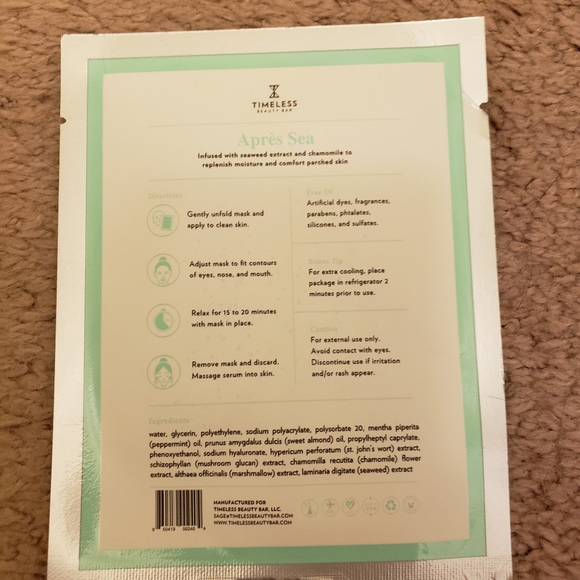 3/$15-- bundle & save! Set of 3 sheet/eye masks - Picture 5 of 7